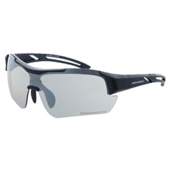 調光スポーツサングラス HTS 4002 01 Matte Black/Black(Photo[Light Smoke to Smoke]/Flash Mirror) [スポーツサングラス]