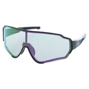 調光スポーツサングラス HTS 4003 01 Shiny Black/Black(Photo[Light Smoke to Smoke]/Purple Full REVO) [スポーツサングラス]