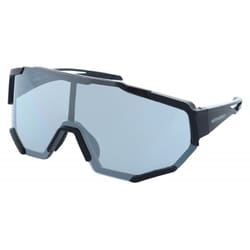 調光スポーツサングラス HTS 4004 02 Matte Black/Black(Photo[Light Blue to Smoke]/Silver Mirror) [スポーツサングラス]