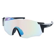 調光スポーツサングラス HTS 4005 01 Matte Black/Black(Photo[Clear to Smoke]/Blue White REVO) [スポーツサングラス]