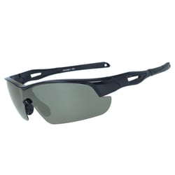 偏光スポーツサングラス PRX 6002 01 Shiny Black/Black(Smoke Polar./Flash Mirror) [スポーツサングラス]