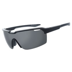 偏光スポーツサングラス SGB 4090 02 Matte Black/Gray(Smoke Polar./Flash Mirror) [スポーツサングラス]