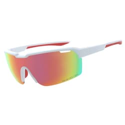 偏光スポーツサングラス SGB 4090 30 Matte White/Red(Smoke Polar./Black Red REVO) [スポーツサングラス]