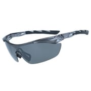 偏光スポーツサングラス SGB 4092 01 Shiny Black/Gray(Smoke Polar./Green REVO) [スポーツサングラス]