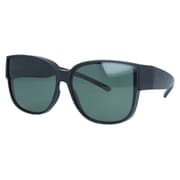 偏光オーバーグラス SGB 5013 02 Matte Black(Green Polar.) [スポーツサングラス]