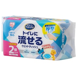 NPWT-2P [ペット用 トイレに流せるウェットティッシュ 72枚入×2P]