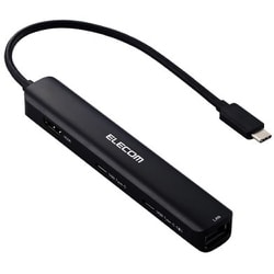USB Type C ドッキングステーション ハブ 6-in-1 PD 85W出力 急速充電 USB-C ×2 USB-A ×2 HDMI ×1 RJ45 ×1 ブラック DST-C30BK