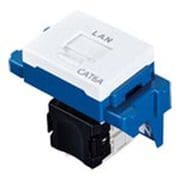 NR3180CW [ぐっとすシリーズ情報モジュラジャック CAT6A 埋込型 セラミックホワイト 1個]