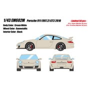EM602M 1/43 ポルシェ 911 997.2 GT3 2010 クリームホワイト [レジンキャストミニカー]