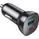 TC0005-V3 [カーチャージャー USB Type-C ＋ USB A 38W シガーソケット QC3.0 PD20W]