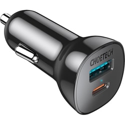TC0005-V3 [カーチャージャー USB Type-C ＋ USB A 38W シガーソケット QC3.0 PD20W]