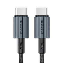 充電ケーブル 急速充電 Type-C to C USB ナイロンケーブル 最大 20V/3A XCC-1014