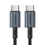 充電ケーブル 急速充電 Type-C to C USB ナイロンケーブル 最大 20V/3A XCC-1014