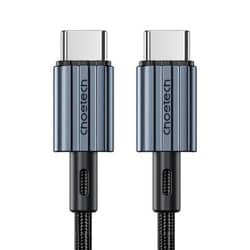 充電ケーブル 急速充電 Type-C to C USB ナイロンケーブル 最大 20V/3A XCC-1015