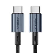 充電ケーブル 急速充電 Type-C to C USB ナイロンケーブル 最大 20V/3A XCC-1015
