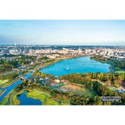 300-405 シリーズ・日本の都市49 茨城県水戸市「千波湖空撮」 [ジグソーパズル 300ピース]
