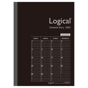 限定 ロジカルダイアリー2025月間ノートタイプB B5 ブラック NS-B502-25BD