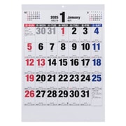 COC-CLH-B3B-25 [限定 壁掛けカレンダー2025文字月表 B（ボールド）四六4切]