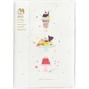 2025年 時間割り手帳 B6 3時のカフェ 109SHB