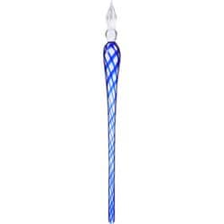 ギターガラスペン ラインメッシュ ブルー GLALM-BL