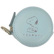 SN0157 [スヌーピーレザーコレクション マカロン風ミニポーチ 牛革 MI]