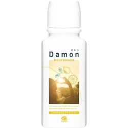 ダモン マウスウォッシュ ブライトレモン 380ml [よごれが見える 洗口液 口臭ケア オーラルケア 携帯]