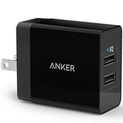 USB急速充電器 Anker 24W 2ポート 24W USB-A×2 折りたたみ式プラグ ブラック A2021N11