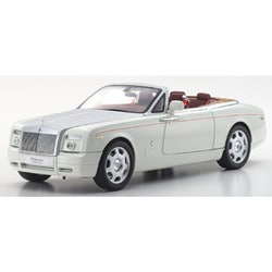 KS08871EW2 1/18 ロールス・ロイス ファントム ドロップヘッド クーペ イングリッシュホワイト [ダイキャストミニカー]