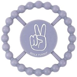 歯固め 3ヶ月～ 食洗機対応 シリコン製 Happy Teether PurplePlum TE113