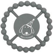 歯固め 3ヶ月～ 食洗機対応 シリコン製 Happy Teether SlateGray TE118