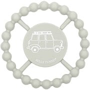 歯固め 3ヶ月~ 食洗機対応 シリコン製 Happy Teether SmokeGray TE115
