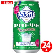 サッポロ 愛のスコールホワイトサワー 4度 缶 340ml×24本 [チューハイ]