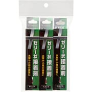 ゼリー状接着剤 5g 黒 3本入