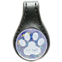 24マルア 集光どこでもフォルダー（にくきゅう） BK/SV