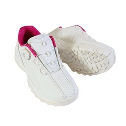 fosn-011l-014-WHITExPINK-230cm [ゴルフシューズ レディース スパイクレス ダイヤルシューズ HARURA WHITE×PINK 23.0cm]