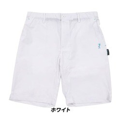 leg-103p-WHITE-L [LEYTON HOUSE メンズハーフパンツ WHITE L]