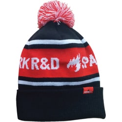 Spark Pom Hat AP063 Red/Black [ニットキャップ ビーニー]