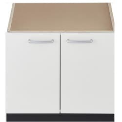 NLA6030W [システムキッチン用両開き扉収納庫 ホワイト]