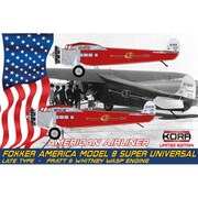 KORPK72191 1/72 フォッカーアメリカ モデル8スーパーユニバーサル（後期型）「米国旅客機」 [組立式プラスチックモデル]