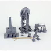 OREG35193 1/35 BMP-2 歩兵戦闘車用 2A4230mm 機関砲砲身・防盾 フィギュア付 （トランぺッター用） [プラモデル用パーツ]