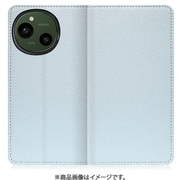 WORK47AO01-BU-AR9 [AQUOS R9 用 本革スマホケース/スタンド機能＆カードポケット付 スカイブルー]