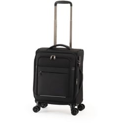 スーツケース TRIPLAYER（トリップレイヤー）ソフトタイプ 旅行日数目安：3～4泊 35L（+5）L TSAロック搭載 超軽量 日本国内設計 拡張可能&南京錠ロック簡単ファスナー付 ALP-7110-18 ブラック