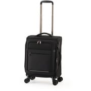 スーツケース TRIPLAYER(トリップレイヤー)ソフトタイプ 旅行日数目安:3~4泊 35L(+5)L TSAロック搭載 超軽量 日本国内設計 拡張可能&南京錠ロック簡単ファスナー付 ALP-7110-18 ブラック