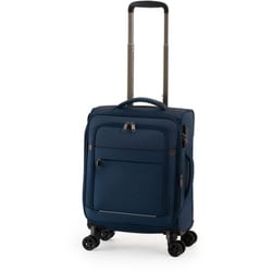 スーツケース TRIPLAYER（トリップレイヤー）ソフトタイプ 旅行日数目安：3～4泊 35L（+5）L TSAロック搭載 超軽量 日本国内設計 拡張可能&南京錠ロック簡単ファスナー付 ALP-7110-18 ネイビー