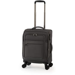 スーツケース TRIPLAYER（トリップレイヤー）ソフトタイプ 旅行日数目安：3～4泊 35L（+5）L TSAロック搭載 超軽量 日本国内設計 拡張可能&南京錠ロック簡単ファスナー付 ALP-7110-18 グレー