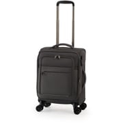 スーツケース TRIPLAYER(トリップレイヤー)ソフトタイプ 旅行日数目安:3~4泊 35L(+5)L TSAロック搭載 超軽量 日本国内設計 拡張可能&南京錠ロック簡単ファスナー付 ALP-7110-18 グレー