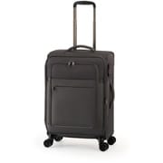 スーツケース TRIPLAYER(トリップレイヤー)ソフトタイプ 旅行日数目安:5~6泊 53L(+8)L TSAロック搭載 超軽量 日本国内設計 拡張可能&南京錠ロック簡単ファスナー付 ALP-7110-22 グレー