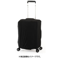伸縮スーツケースカバー S ブラック