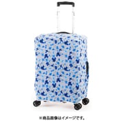 伸縮スーツケースカバー M フラワーグレー