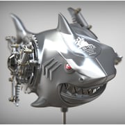 ZERO PLAIN メカニカル・オーシャン・キュート SS-02B 鮫（サメ） シルバー [塗装済完成品フィギュア]